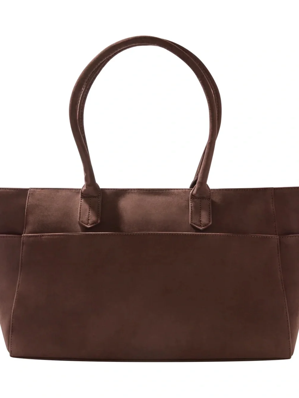 Everyday Brown Leather Tote Bag for Women